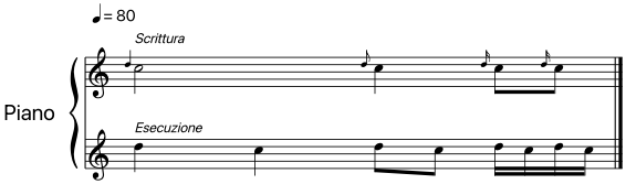 appoggiatura