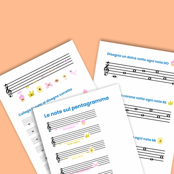 Esercizi sulle note musicali